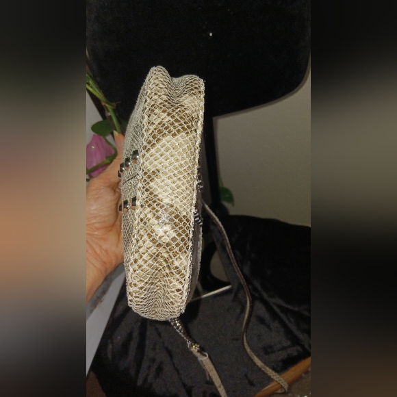 Michael Kors Python Embossed Crossbody LIKE NEW - Picture 5 of 10